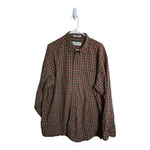 Orvis Shirt Mens XL Multicolor Plaid Gorpcore Preppy Workwear Casual School